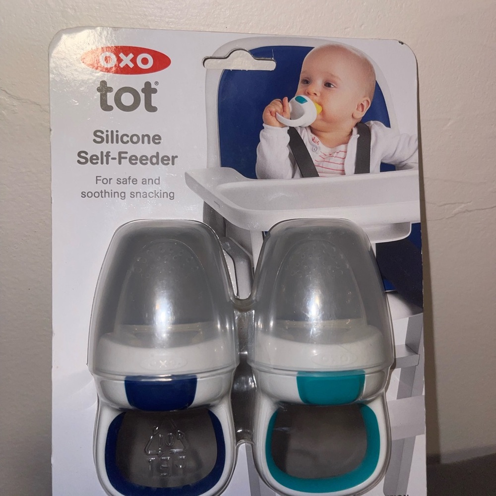 OXO Tot Silicone Self-Feeder Set